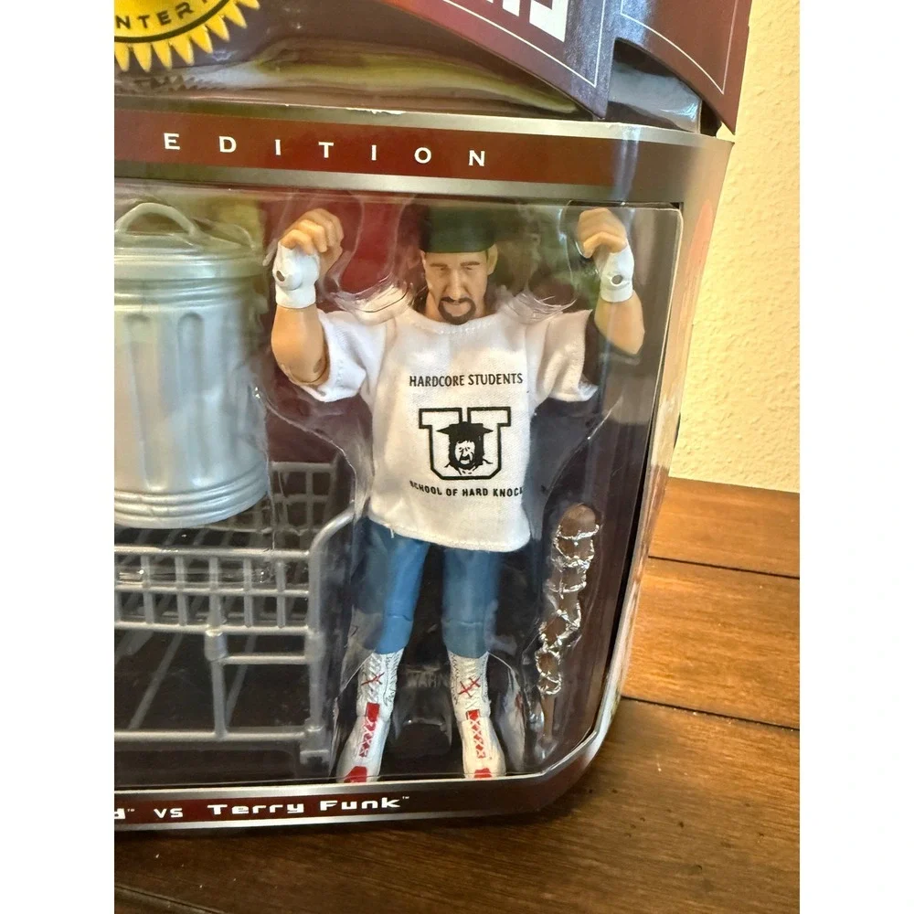 WWE Jakks Pacific Extreme Superstars Mankind vs Terry Funk Limited Edition 2-Pk